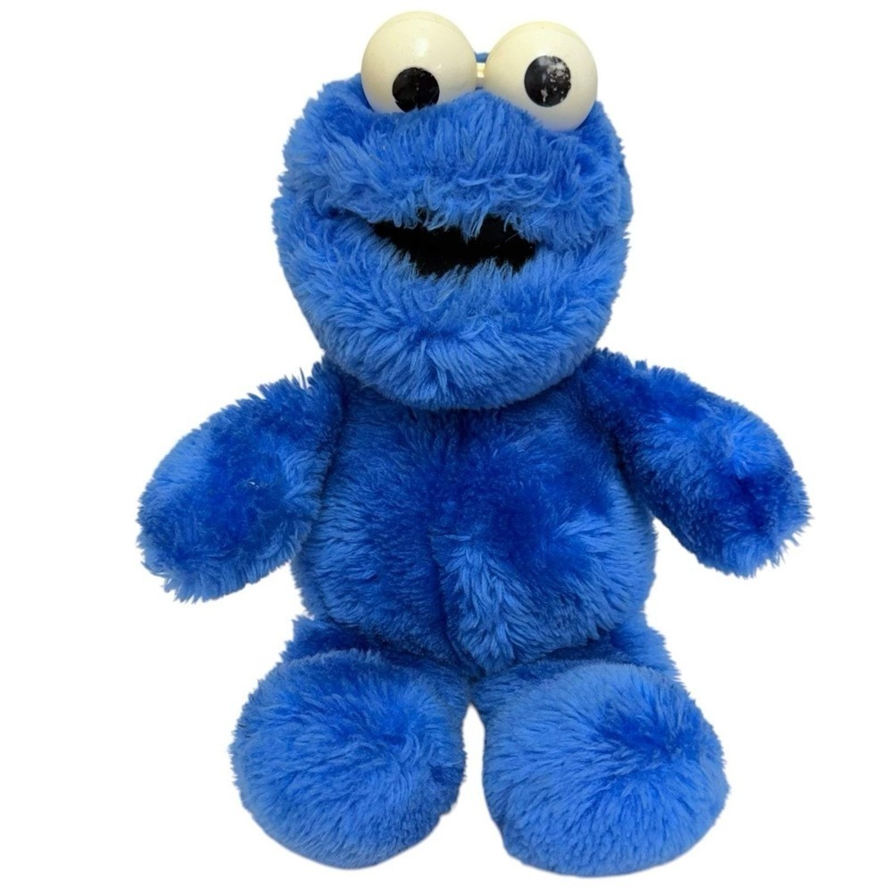 Vintage Applause Sesame Street‎ Muppets 14" Cookie Monster Plush Toy